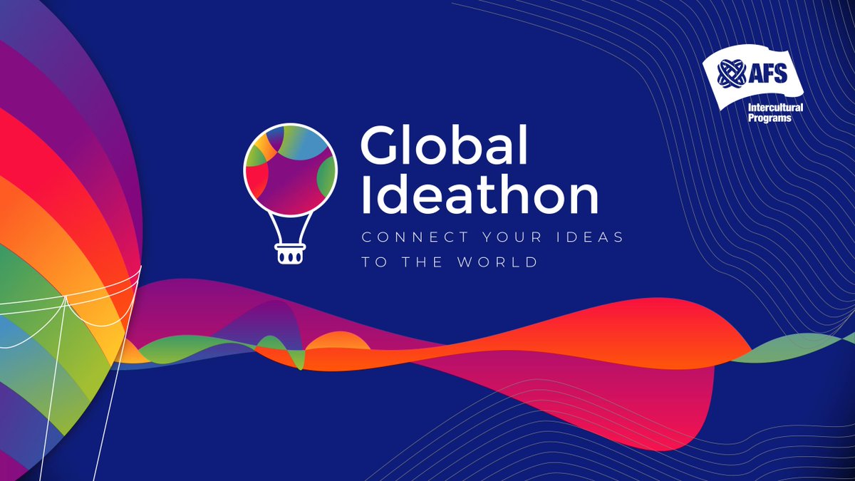 Join the Global Ideathon, a virtual hackathon to address global challenges. This online event is organized by AFS volunteers (May 31-June 2). It’s a great way to engage in shaping the future by exchanging ideas to find solutions. Sign up at afs.org/ideathon/. #AFSeffect
