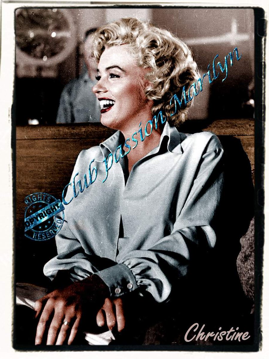 Own color work so please do not share it on another group than this one without my agreement. Thanks for your understanding.

#marilynmonroe #marilyn #clubpassionmarilyn #colorisation #colorwork #roseloomis #Niagara