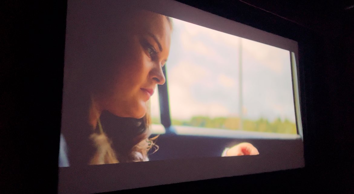 Made a .DCP of my short film & delivered it to the cinema for the first cast & crew screening where they ingested it & it played, sounded & looked beautiful. it’s sat in between KungFu Panda 2 & Top Gun waiting for Saturday, that’s a feeling 📽️🎥🎞️🍿#indiefilm #shortfilm