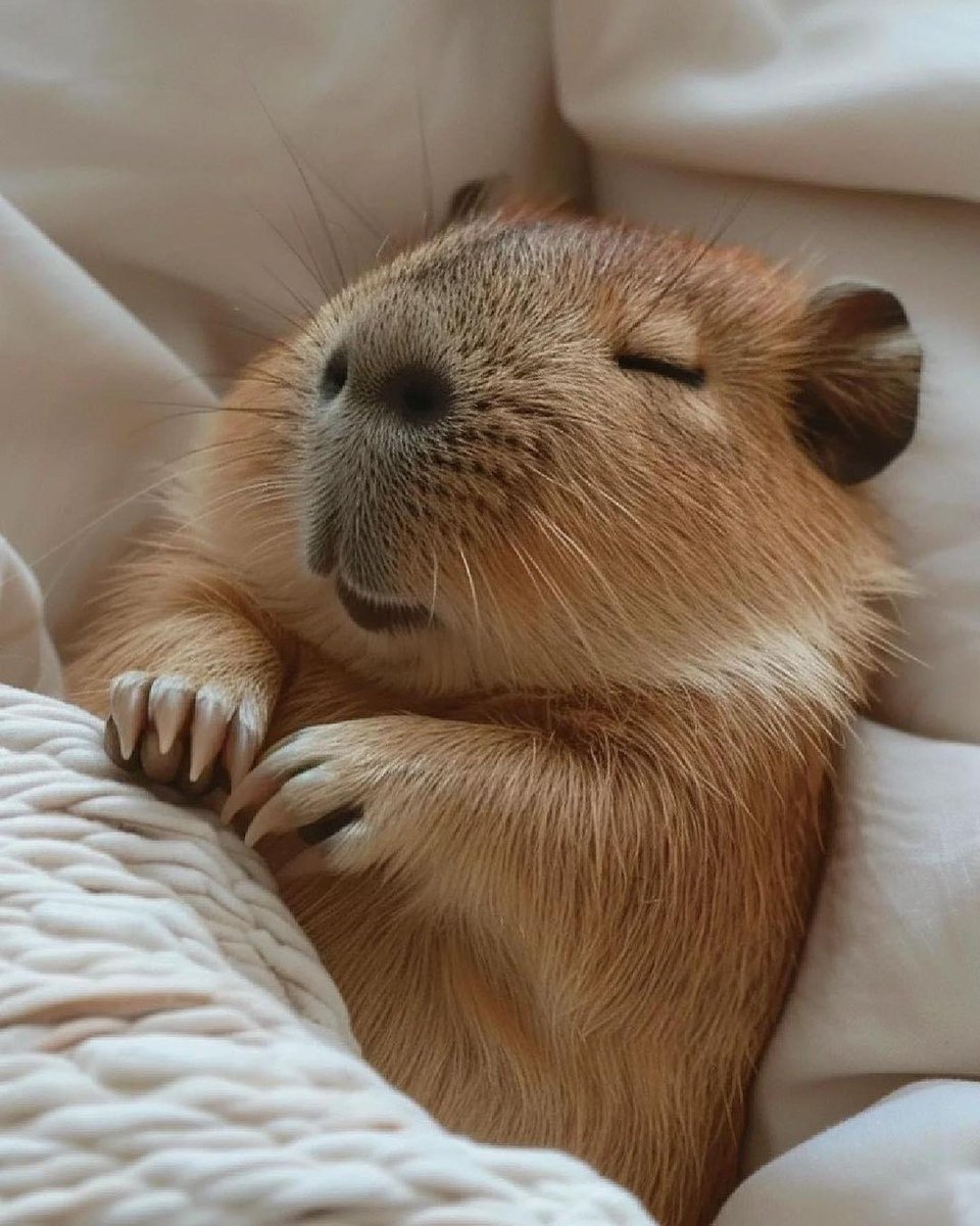 😴#Capybara