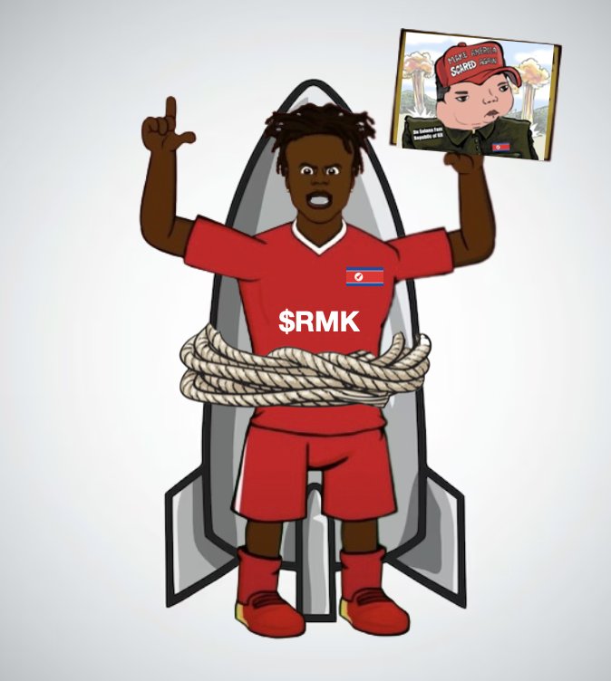 Rocketman_onSol's tweet photo. Da Solana Fam Republic of KR is ready to tie him up to our nukes and send him back to America! 
@ishowspeedsui $RMK ready to blow you have been warned 🚀🔥 https://t.co/dmagxBFI1I