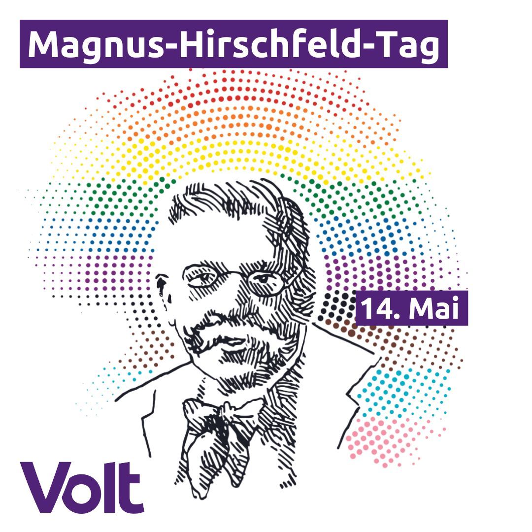 🎉 Heute feiern wir den #MagnusHirschfeldTag! 🎉

Magnus Hirschfeld war schwul, Sozialist und Jude. 1919 gründete er das erste Institut für Sexualwissenschaft in Berlin, wo er alle Sexualitäten erforschte und sich dort auch mit der geschlechtlichen Vielfalt auseinandersetzte.