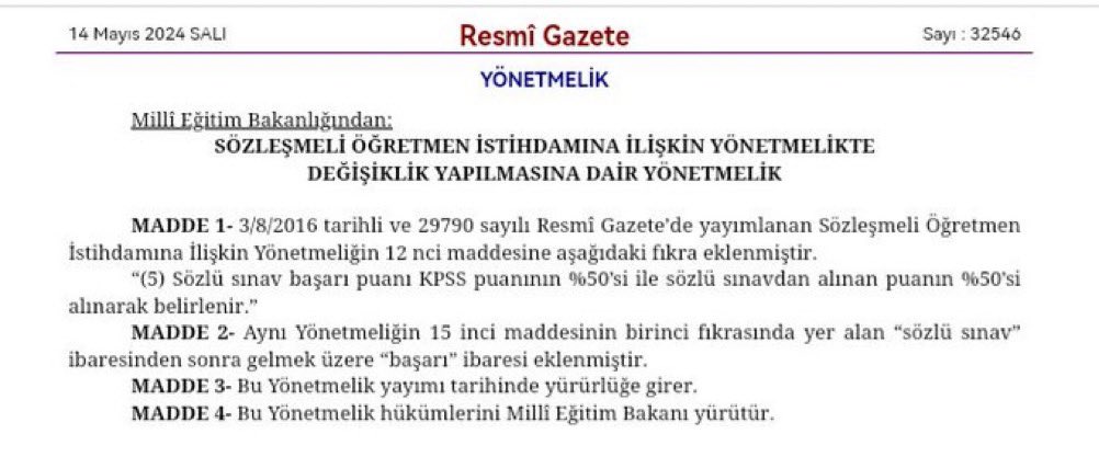 Neredeyse öğretmen adaylarının %100’nün karşı olduğu ‘mülakat’ı diretmenin; yeni kuşağın; ‘yetişkinlerden bağımsız bir yaşam sürdürme-yetişkinleri, kendi kararlarına müdahale eden bir figür’ algılarını daha da güçlendirecek, eğitim sistemine güven duygularını zayıflatacaktır.