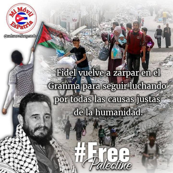 🖤/De las cenizas renacerá Palestina...somos #Palestina #Cuba #Cienfuegos #PaleatineFree