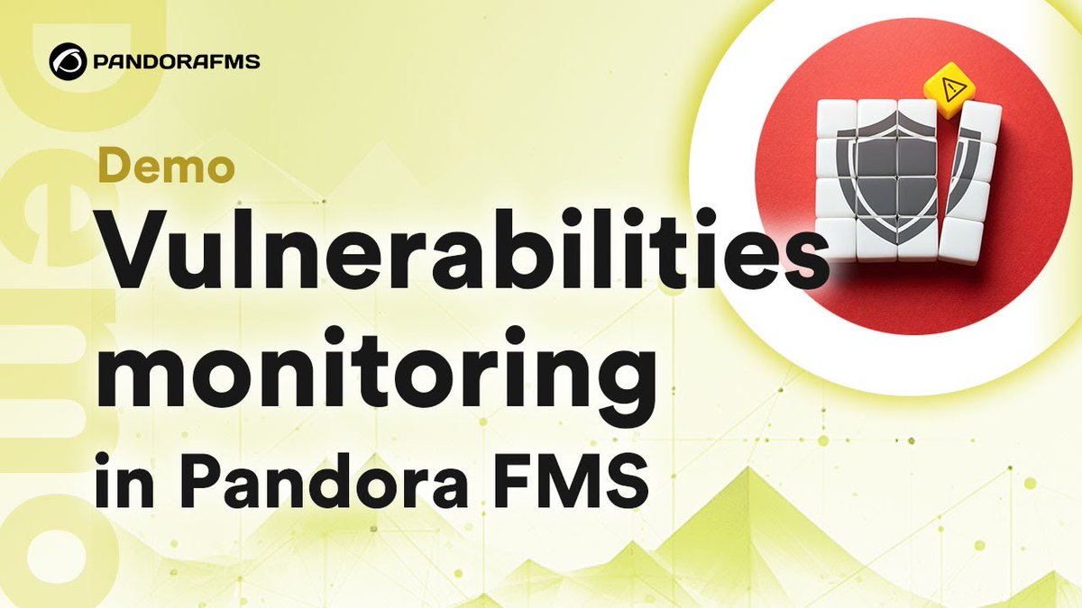 pandorafms's tweet image. 🚀Concerned about the security of your network? With our vulnerability monitoring guide you can identify and address potential vulnerabilities before they become major problems.🌐

👉bit.ly/3UYoH2r

#PandoraFMS #AdvancedMonitoring #AdvancedMonitoring #Vulnerabilities