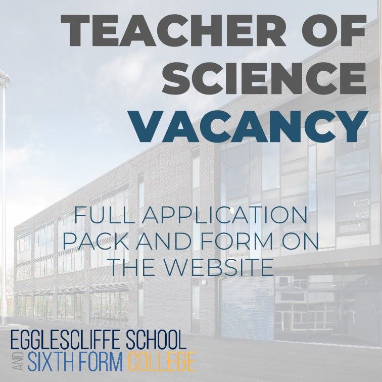 📢 VACANCY Teacher of Science For September 2024 Full information on our website buff.ly/3czMHCJ Closing date: 20th May 2024