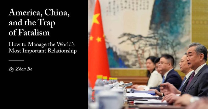 SustainHistory's tweet image. America, China
&amp;amp;
The #Trap-Of-#Fatalism

Neither Beijing nor Washington wants an accident, let alone a confrontation

According to the National Security Strategy that the Biden administration issued in 2022, the US faces a “decisive decade” in its rivalry with China. Chinese…