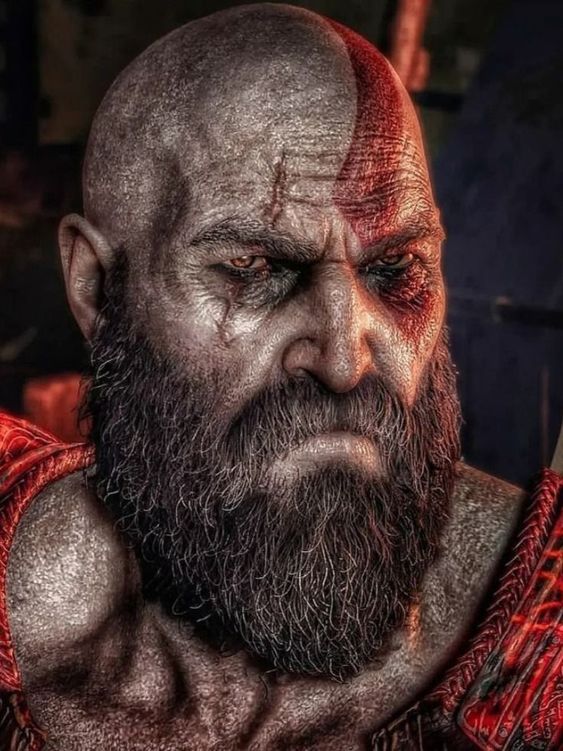 Will Kratos remove his beard in the Egyptian setting? 
#Godofwar