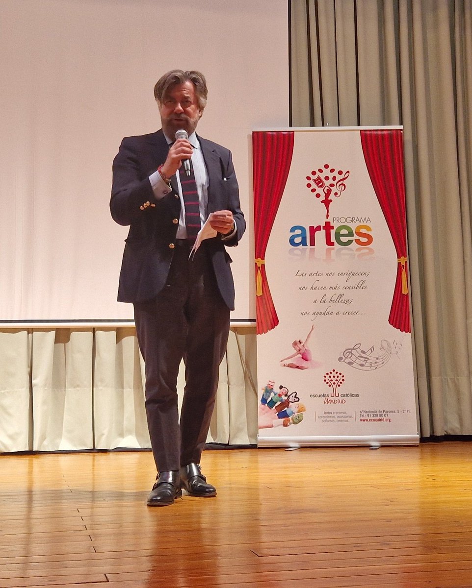 Graciela G.Oyarzabal 🧡 (@gracielaecm) on Twitter photo "Gracias por creer en las artes" <a href="/emilio_daz/">Emilio Díaz</a> despide el VII Certamen de Corales Escolares <a href="/ARTESecm/">ARTESecm</a> <a href="/ecatolicmadrid/">Esc. Católicas Madrid 🧡</a> en colaboración con <a href="/AnayaEducacion/">Anaya Educacion</a>, en el que se ha premiado a los 6 colegios, haciendo una mención especial a <a href="/irlandesassoto/">Colegio Irlandesas El Soto</a>. Enhorabuena!!! "Gracias por creer en las artes" <a href="/emilio_daz/">Emilio Díaz</a> despide el VII Certamen de Corales Escolares <a href="/ARTESecm/">ARTESecm</a> <a href="/ecatolicmadrid/">Esc. Católicas Madrid 🧡</a> en colaboración con <a href="/AnayaEducacion/">Anaya Educacion</a>, en el que se ha premiado a los 6 colegios, haciendo una mención especial a <a href="/irlandesassoto/">Colegio Irlandesas El Soto</a>. Enhorabuena!!!