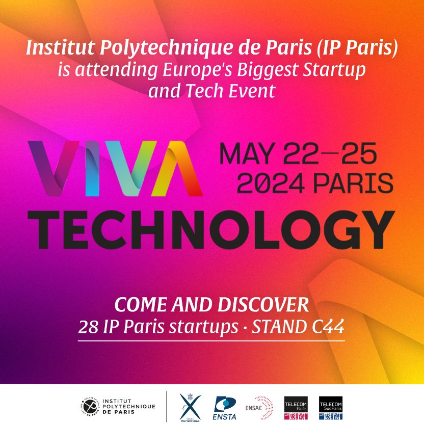 [#VivaTech] 🚀 Les #startup issues de @IMTstarter, l'incubateur de @TelecomSudParis, sont présentes à @VivaTech ! 🧐 Découvrez-les ici ➡ bit.ly/vivatech-tsp-i… 👩‍🔬 👨‍🔬 Parmi elles, rencontrez Cellaven, vainqueur du prix 'Dispositifs médicaux numériques' lors du dernier #TSUN.