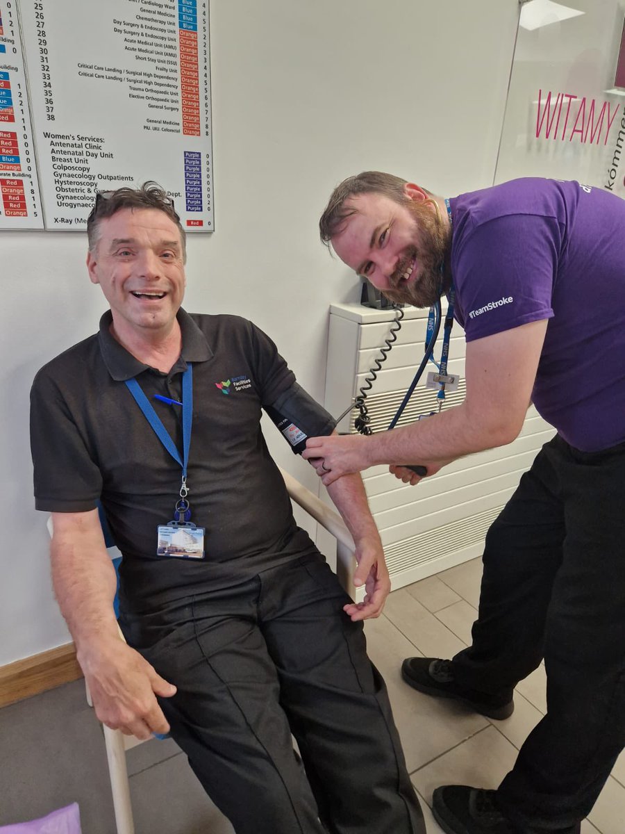 AcuteStrokeUnit@BHNFT (@acutecva) on Twitter photo 💜MakeMayPurple💜
Come join the Stroke team for 31mins of exercise in May 🚴🏽, get your BP checked too.
Find us at the bottom of the escalators today💜
#strokeassociation#ASU#teamwork
<a href="/BHNFTCharity/">Barnsley Hospital Charity</a> <a href="/barnshospital/">Barnsley Hospital</a> <a href="/CBU1_BHNFT/">CBU1_BHNFT</a> <a href="/CBU3_BHNFT/">CBU3_BHNFT</a> 💜MakeMayPurple💜
Come join the Stroke team for 31mins of exercise in May 🚴🏽, get your BP checked too.
Find us at the bottom of the escalators today💜
#strokeassociation#ASU#teamwork
<a href="/BHNFTCharity/">Barnsley Hospital Charity</a> <a href="/barnshospital/">Barnsley Hospital</a> <a href="/CBU1_BHNFT/">CBU1_BHNFT</a> <a href="/CBU3_BHNFT/">CBU3_BHNFT</a>