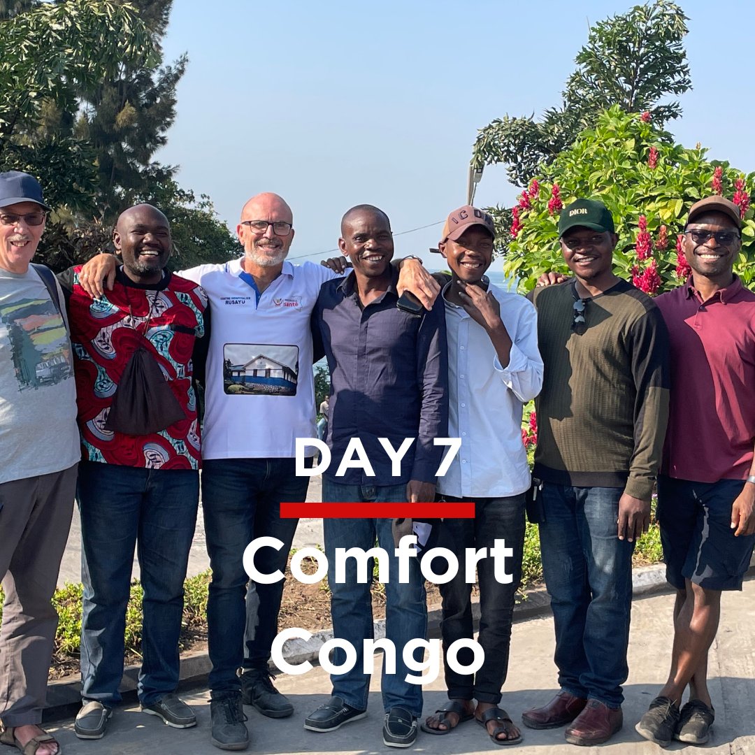 DRC Spotlight Day 7: The Comfort Congo Team

Head over to our Facebook page to read todays Spotlight facebook.com/comfortinterna…

#comfortinternational #alittlecanchangealife #drcongo #childrenofliberty #teamwork #wearecomfort