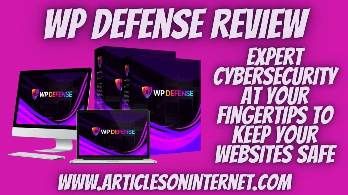 WP Defense Review ---> articlesoninternet.com/wp-defense-rev…

#WPDefense #WPDefenseupgrades #WPDefenseoverview #WPDefensereview #WPDefensefeatures #WPDefenseworks #whatisWPDefense #buyWPDefense #WPDefenseprice #WPDefensedemo #WPDefensediscount #WPDefensehonestreview #ReviewsKingRajivKochhar