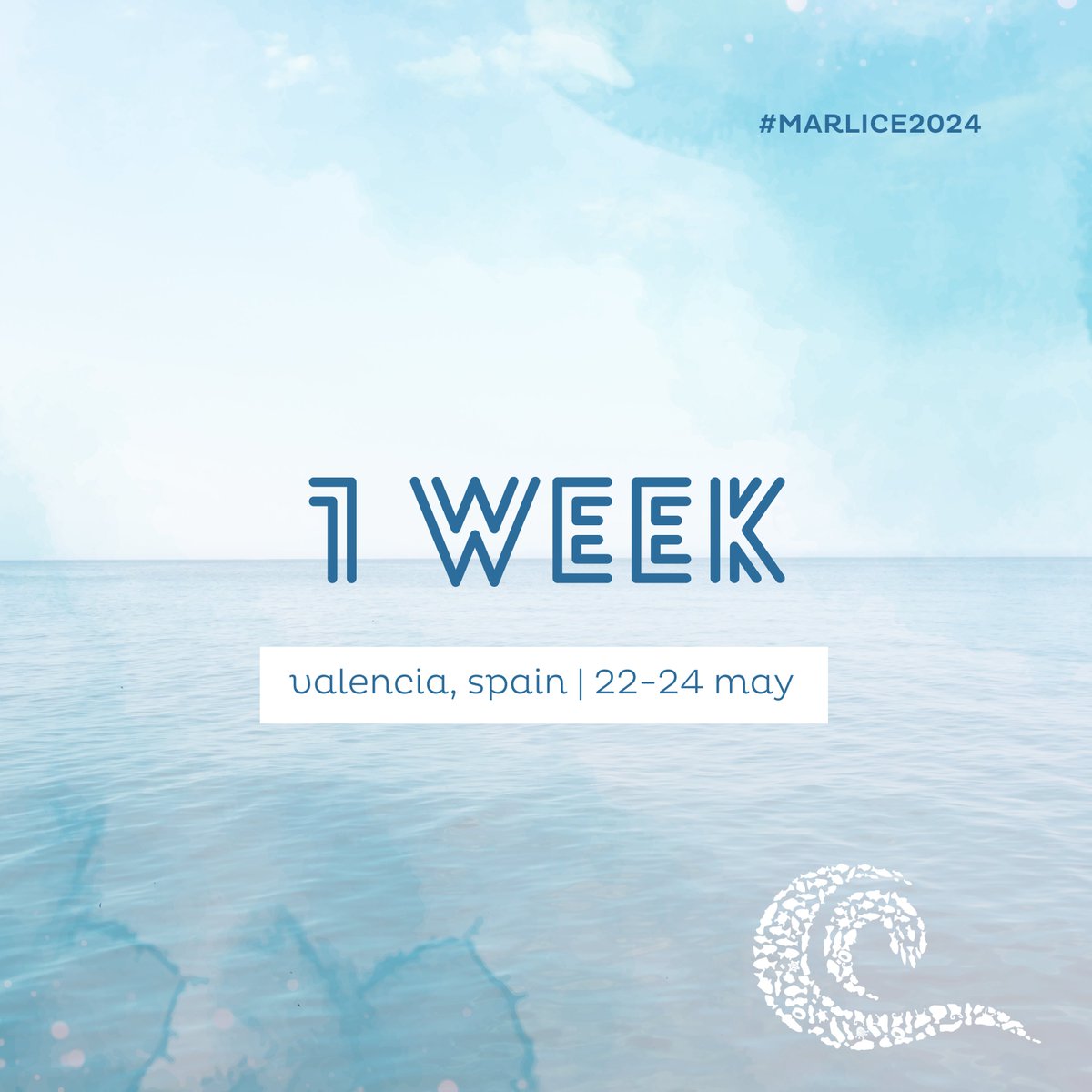 MARLICE 2024 1 week to go before MARLICE 2024! Valencia (Spain) | 22-24 May 2024 Between the historical building El Reloj and the futuristic Veles e Vent, from 22 to 24 may 2024, we will hold the most important event in Spain to find solutions to marine litter.