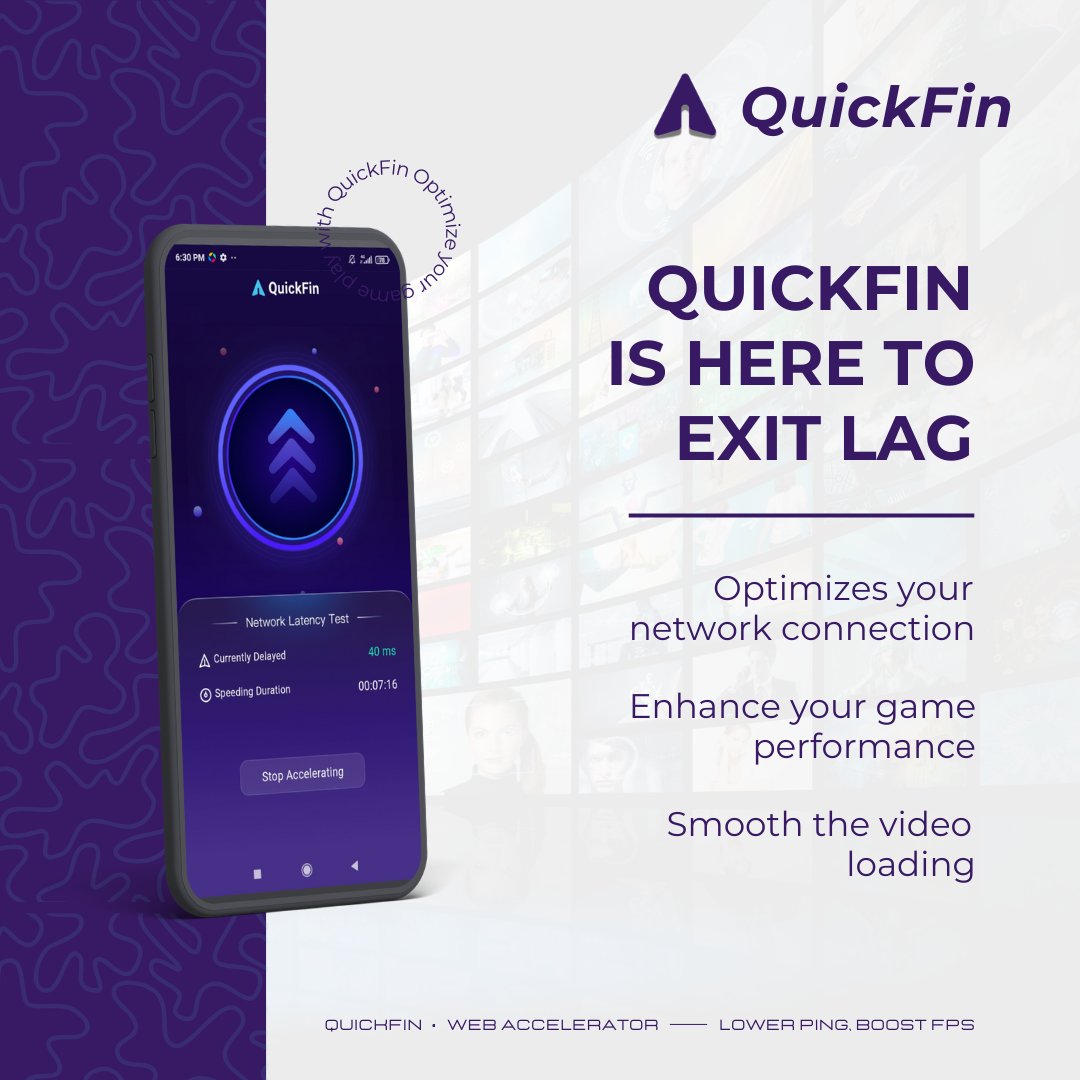 Level up your gaming experience with #QuickFin! 🚀 Say goodbye to lag and hello to smoother gameplay and lightning-fast video loading. Let's game on! 

play.google.com/store/apps/det…

#QuickFin #gamingtips #lagfree #gamebooster #internetoptimization #smoothgaming