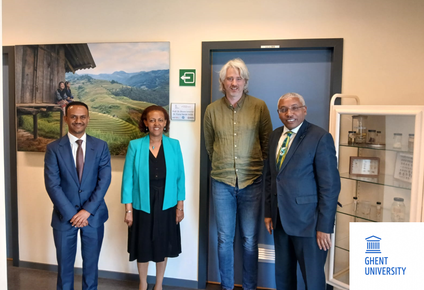 The Embassy of Ethiopia in Brussels Conferred with Ghent University. _____________________________________________________ H.E. Ambassador Hirut Zemene Kassa discussed with the coordinators of IQ-GEAR and Ethiopian Superstar at Ghent University, a long-term collaborator