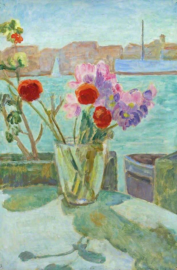 More flowers , this time we go back in history to the early 1900’S with art by Vanessa Bell (1879-1961)
Love or hate the Bloomsbury group we can’t deny they were an interesting lot! Vanessa Bell being one of the Central figures alongside her sister Virginia Woolf.