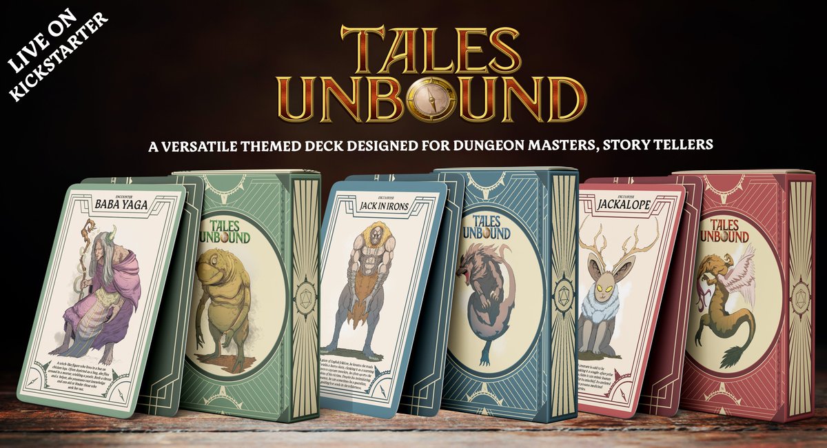 Just signed off a final proof of Tales Unbound now they're off to print! 🤩