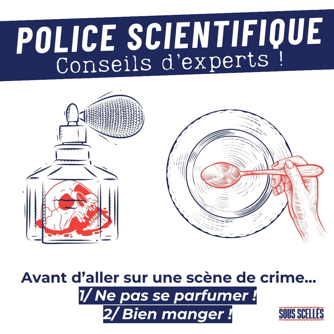 SousScelles's tweet photo. ⚠️ATTENTION : SUJET SENSIBLE (scènes de crime, cadavres)⚠️

La découverte ou l’analyse d’un cadavre est une expérience éprouvante à laquelle la police scientifique fait régulièrement face... https://t.co/eRhYHYuyfW