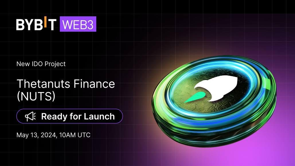 🌐 Explore $NUTS with @ThetanutsFi! 🌐 Subscription Window: May 13-17, 2024 Bybit Listing: May 20, 2024 Ready your wallets! ➡️ i.bybit.com/abuRoWh #CryptoLaunch