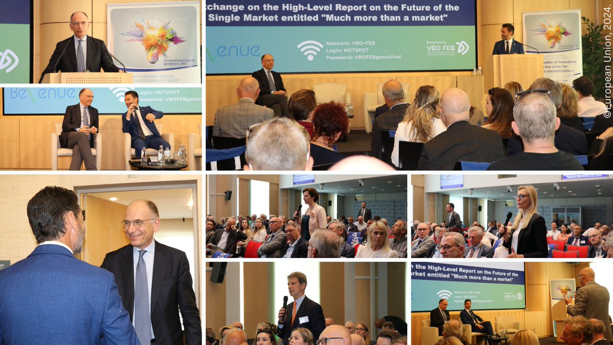 💡We exchanged views on a wide range of topics affecting the #SingleMarket, including regulatory burden, EU enlargement and financial markets @EnricoLetta underlined that the next months will be crucial to bring necessary reforms on the way #CompetitivenessAgenda