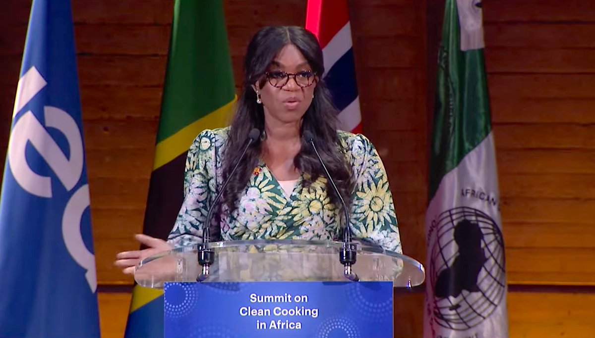 Cooking with clean electricity offers a promising, scalable, and sustainable alternative. At the Summit on Clean Cooking in Africa, I highlighted that @SEforALLorg and its partners are championing the Global Electric Cooking Coalition (@geccoHQ) launched at @COP28_UAE.