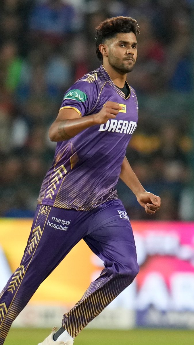 Harshit Rana in IPL till now-
Inning- 9
Wicket- 16
Avg- 20.75
Economy- 9.72

• defended 7 of 5 against peak Klassen.
• bowled crucial overs.
• Took some most important wickets.

Truly a match winner for KKR 💜 
#IPL2024