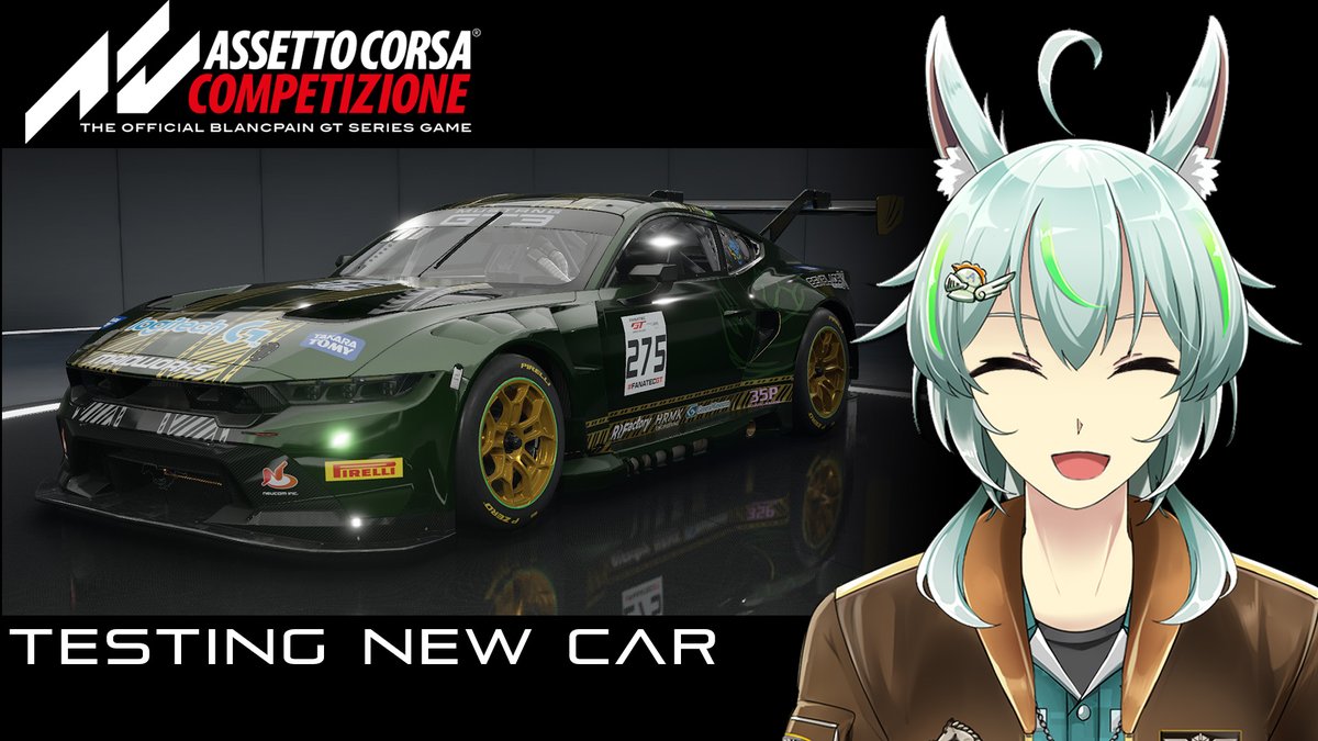 returning to ACC with new car!
(and hopefully the internet didn't f-ed me this time)

14/05/2024 2030hrs GMT+7

#Vtuber #VtuberID #simracing