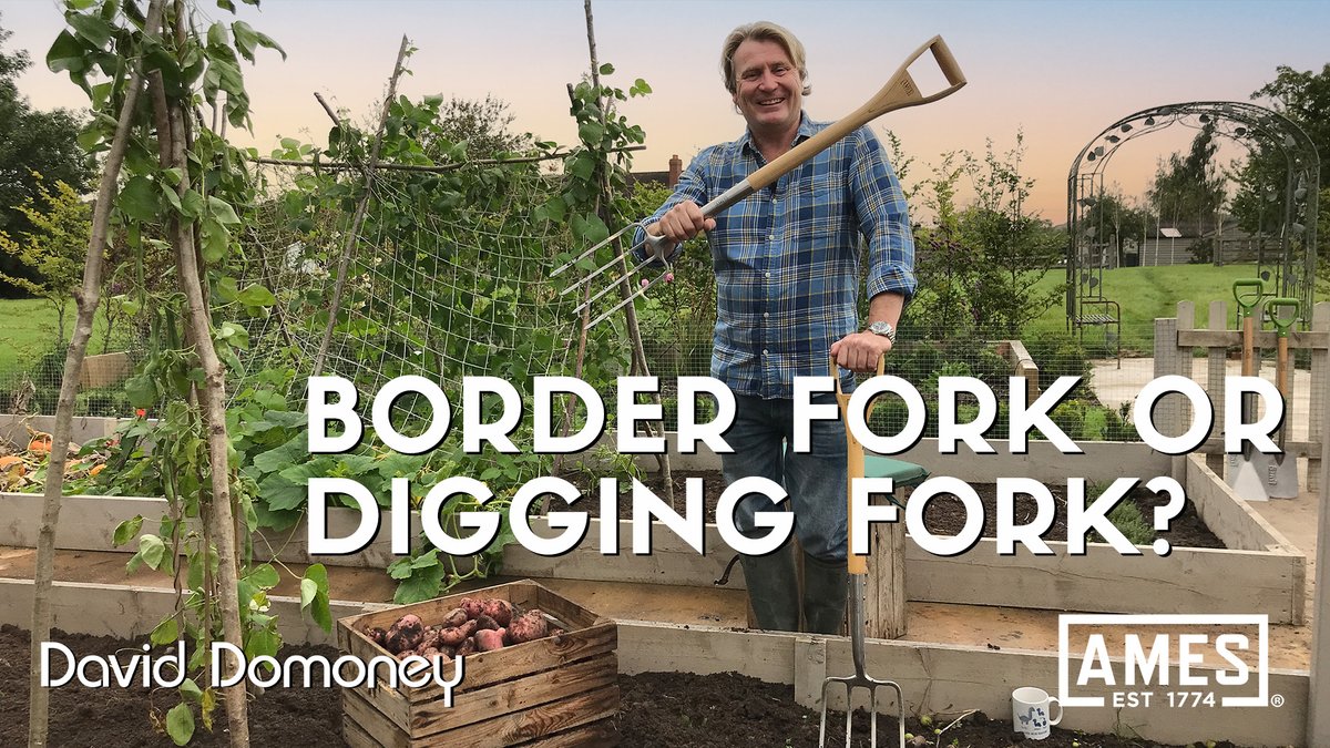 #ad What is the difference between a border fork and a digging fork? Well, I can tell you that it is not just size. 👉 bit.ly/3Oqb5cV #paidpartnership #garden #gardening