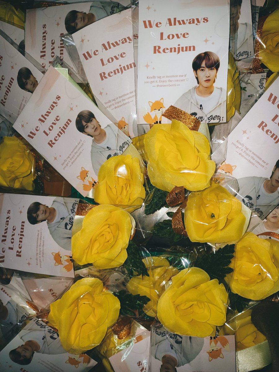 ☆ FREEBIES TDS3 IN JAKARTA ☆

Corsage yellow roses 💛

Semogaa kita ketemu yaa, pliss abisim guyss tapi aku cuma buat 50an pcs 🥹🥹 

hope u like it 💛💛

#TDS3INJAKARTA
#THEDREAMSHOW3_IN_JAKARTA
