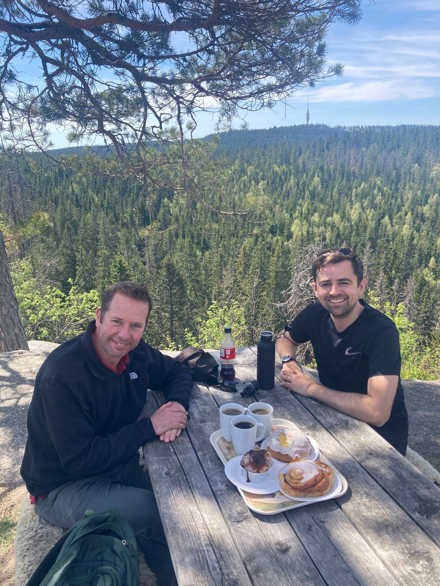 Buns and hikes for the PANPREP meeting in Oslo… Budget Davos with better people