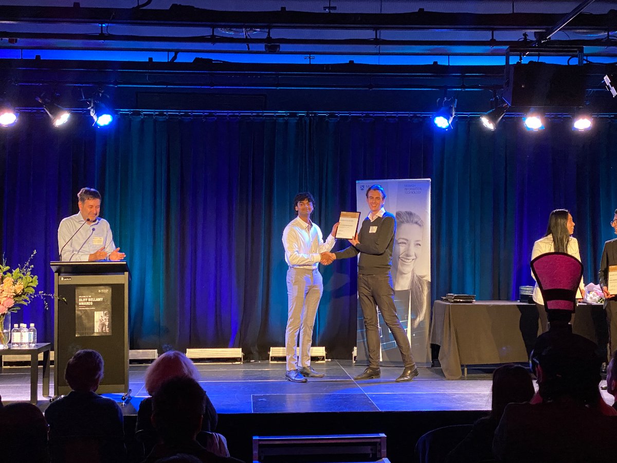 MonashInfotech's tweet image. Congratulations to all our award recipients tonight at the Cliff Bellamy awards! We are in awe of your hard work, dedication &amp;amp; drive for knowledge.🏆
Thank you to all the family, friends, loved ones and faulty members who attended.

#MonashInfoTech #Congratulations #Awards