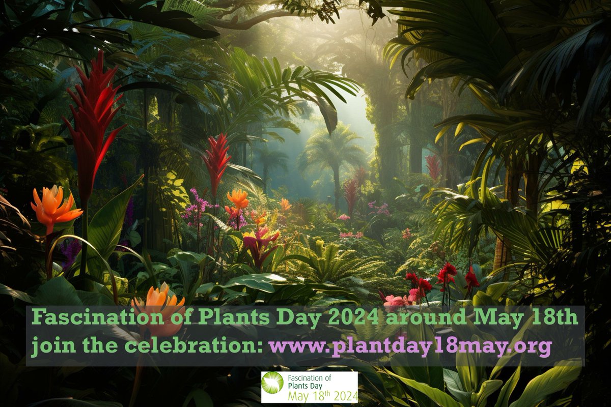 VERY INTERESTING !
RT: Fascination of Plants Day - @PlantDay18May
🎉Dive into the diverse world of flora ...🌺🌱 
plantday18may.org
🌷🌼🌹🌲🌳🌴#plantday
#plantscience #biodiversity #genebank #botanicgarden
#MotherErth #MotherNature #MatkaNatura Mother Nature; Matka Natura