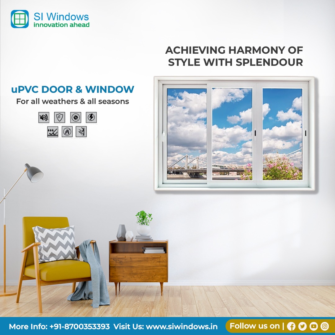 SI Window casement windows are the perfect way to add a touch of sophistication and elegance to your home. 
Contact Us:-+91-8700353393
Visit:- siwindows.in
#UPVCWindows #UPVCDoors #EnergyEfficient #WeatherResistant #HomeImprovement #SIWindowsIndia #SecureLiving