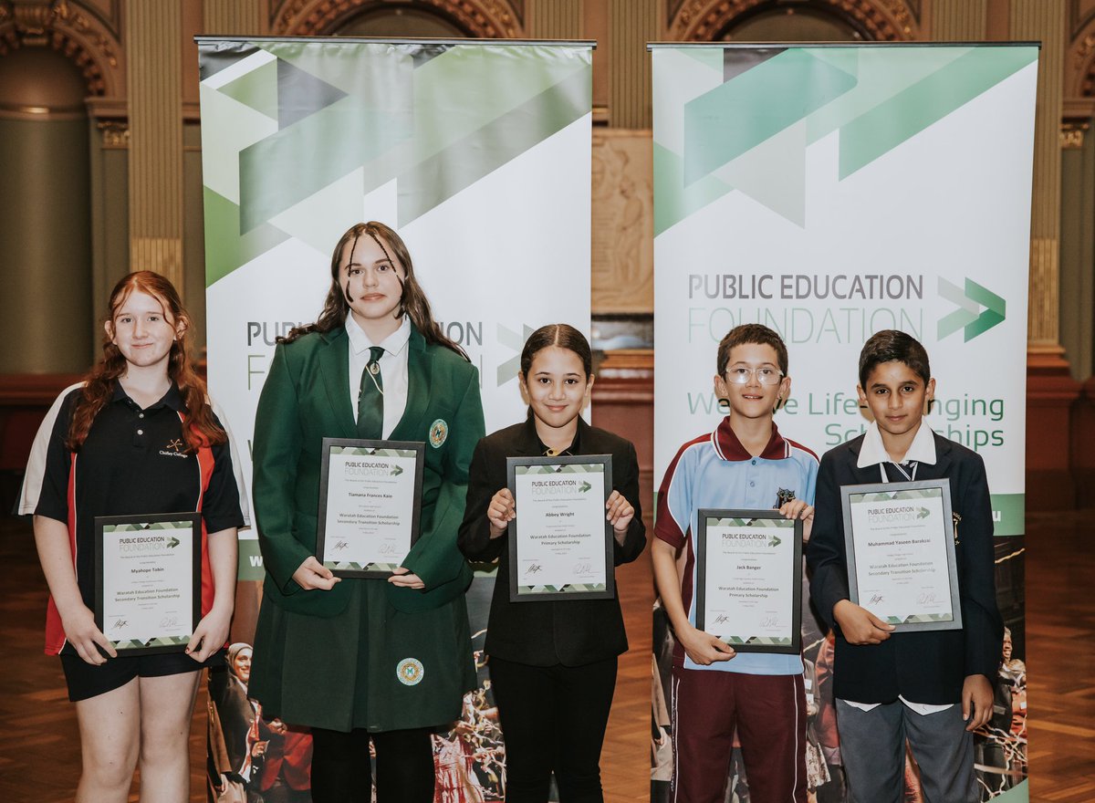 300+ public school students & educators received scholarships at the 2024 Proudly Public awards. The scholarship program has supported 3218 students & 120 teachers, & more than $10 million has been awarded, since its 2009 launch. Well done to recipients! education.nsw.gov.au/news/latest-ne…