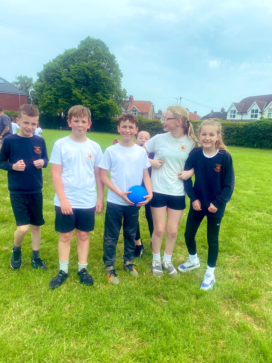 SATs week is not just for tests! Year 6 are out on the field getting some much needed fresh air and exercise with Paul Clark from @lkhealthandwell #article24 😊