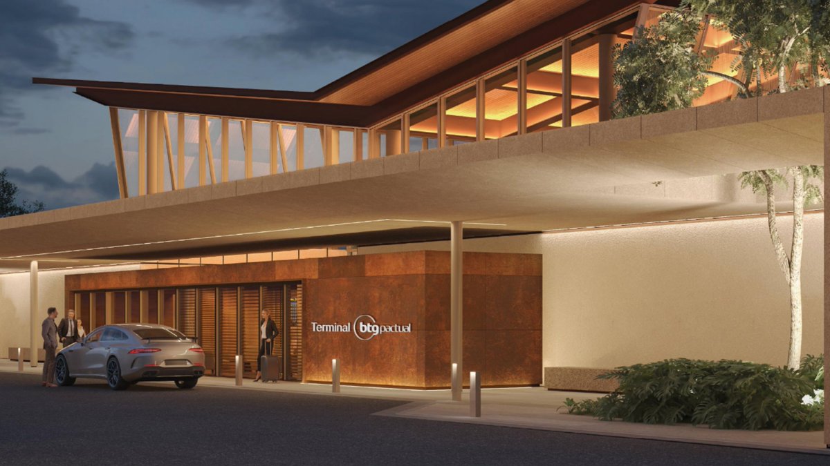 BrazilJournal's tweet image. AVIAÇÃO. Guarulhos terá um terminal VIP. É o fim do perrengue chique? braziljournal.com/r2vm #BPAC11