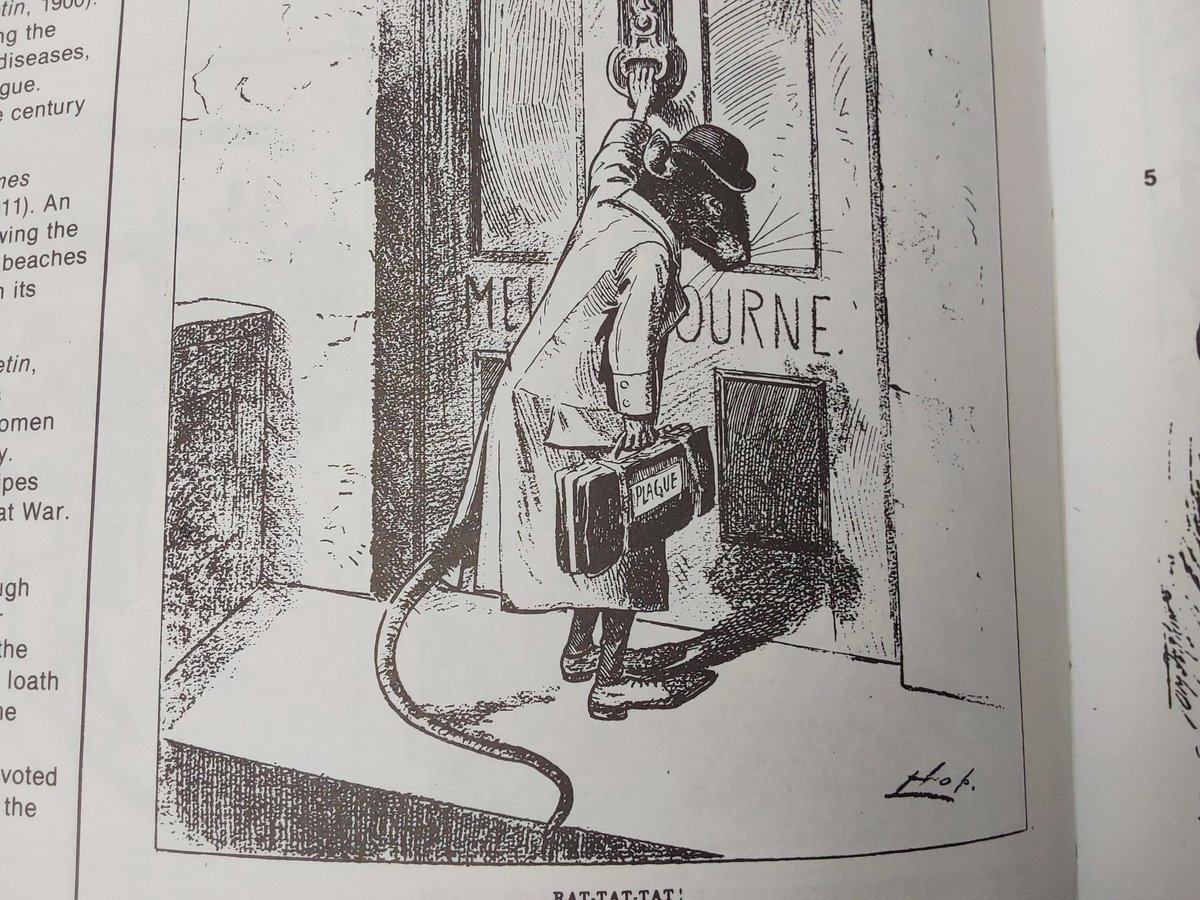 Cartoon from the newspaper 1901.