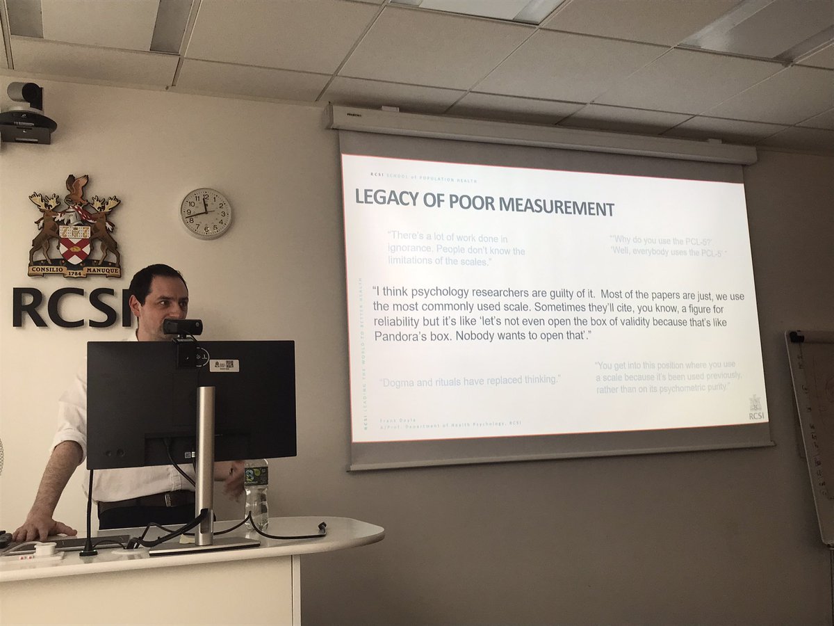 Frank Doyle (@frank_doyle4) on Twitter photo Dr David Byrne outlining psychometric legacy issues as part of our <a href="/RCSI_PopHealth/">RCSI School of Population Health</a> seminars- important findings from our <a href="/Psy_MattersRCSI/">PsychometricsMatter</a> <a href="/IrishResearch/">We are now Research Ireland</a> funded project #LoveIrishResearch <a href="/RCSIPsychology/">RCSI Health Psychology</a> <a href="/BolandFiona/">Fiona Boland</a> Dr David Byrne outlining psychometric legacy issues as part of our <a href="/RCSI_PopHealth/">RCSI School of Population Health</a> seminars- important findings from our <a href="/Psy_MattersRCSI/">PsychometricsMatter</a> <a href="/IrishResearch/">We are now Research Ireland</a> funded project #LoveIrishResearch <a href="/RCSIPsychology/">RCSI Health Psychology</a> <a href="/BolandFiona/">Fiona Boland</a>