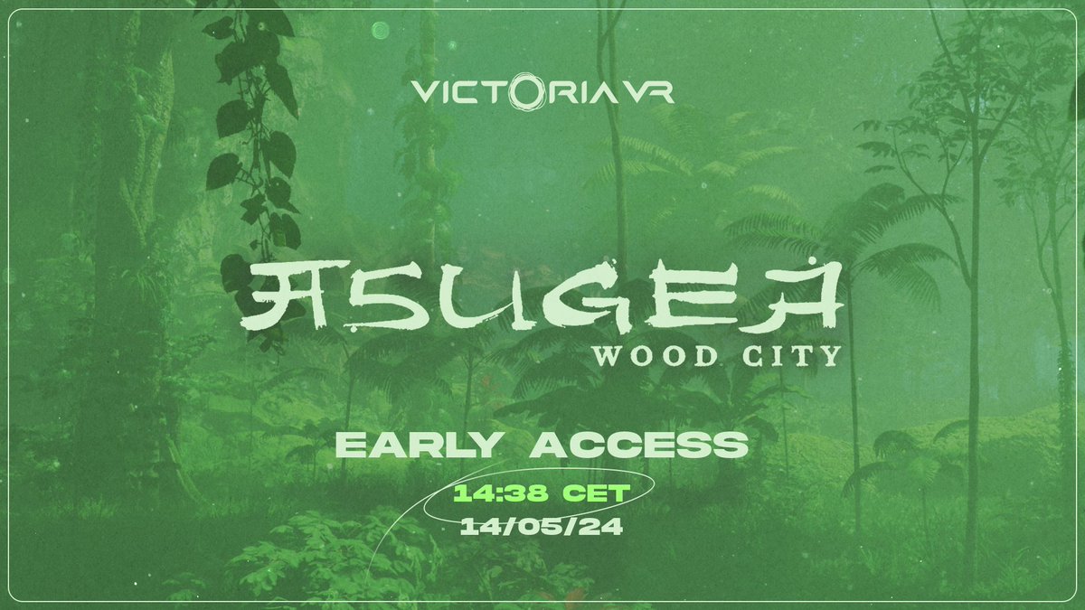 Your #VR goggles should be fully set for an exciting session🤭☺  #EarlyAccess to Asugea starts at 14:38 CET!⏰
You gotta experience it!💃🤭❤ #VRseason #VictoriaVR #VR $VR #Metaverse #AI #CryptoGaming