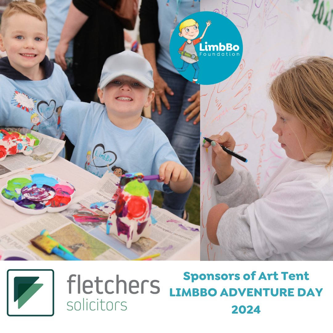 LBofoundation's tweet image. A  big thank you to @Fletchers_Group for sponsoring our Art tent and bubble station at Adventure Day 2024 - (we have other activities available for sponsors :) We much appreciate your support #limbdifference #limbdifferenceawareness