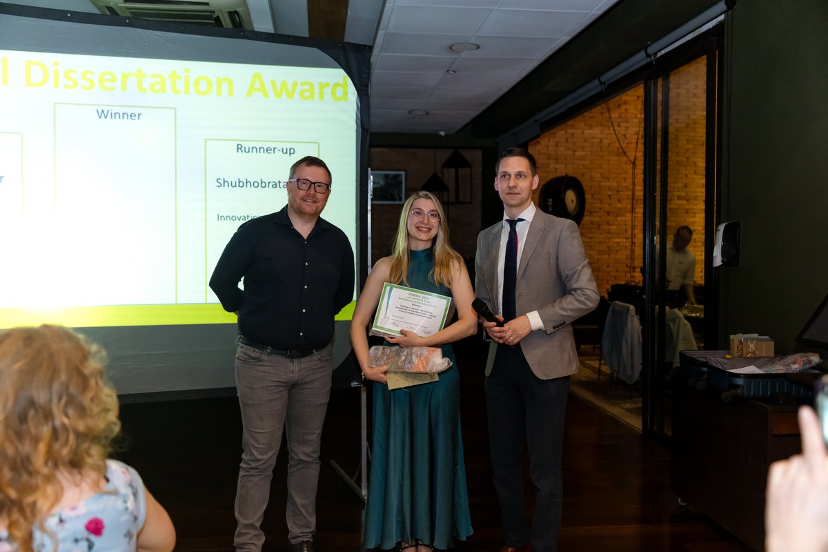 The first half a year in a Postdoc role was a bit hectic 😄  But here I am back with exciting news. At the recent IPSERA Conference in Rio, I won the best dissertation award 🥳