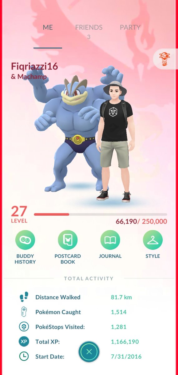 Buddy nya jadi paspampres :VV shenggoll dong!! #PokemonGoAgain