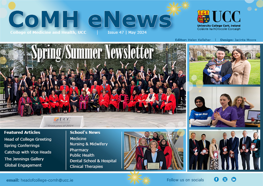 Delighted to share our Spring/Summer #Newsletter with you celebrating #students, #academics, #researchers, #staff and #hospital partners. We hope you enjoy it. Please share. Link is here👇 issuu.com/discoverucc/do…