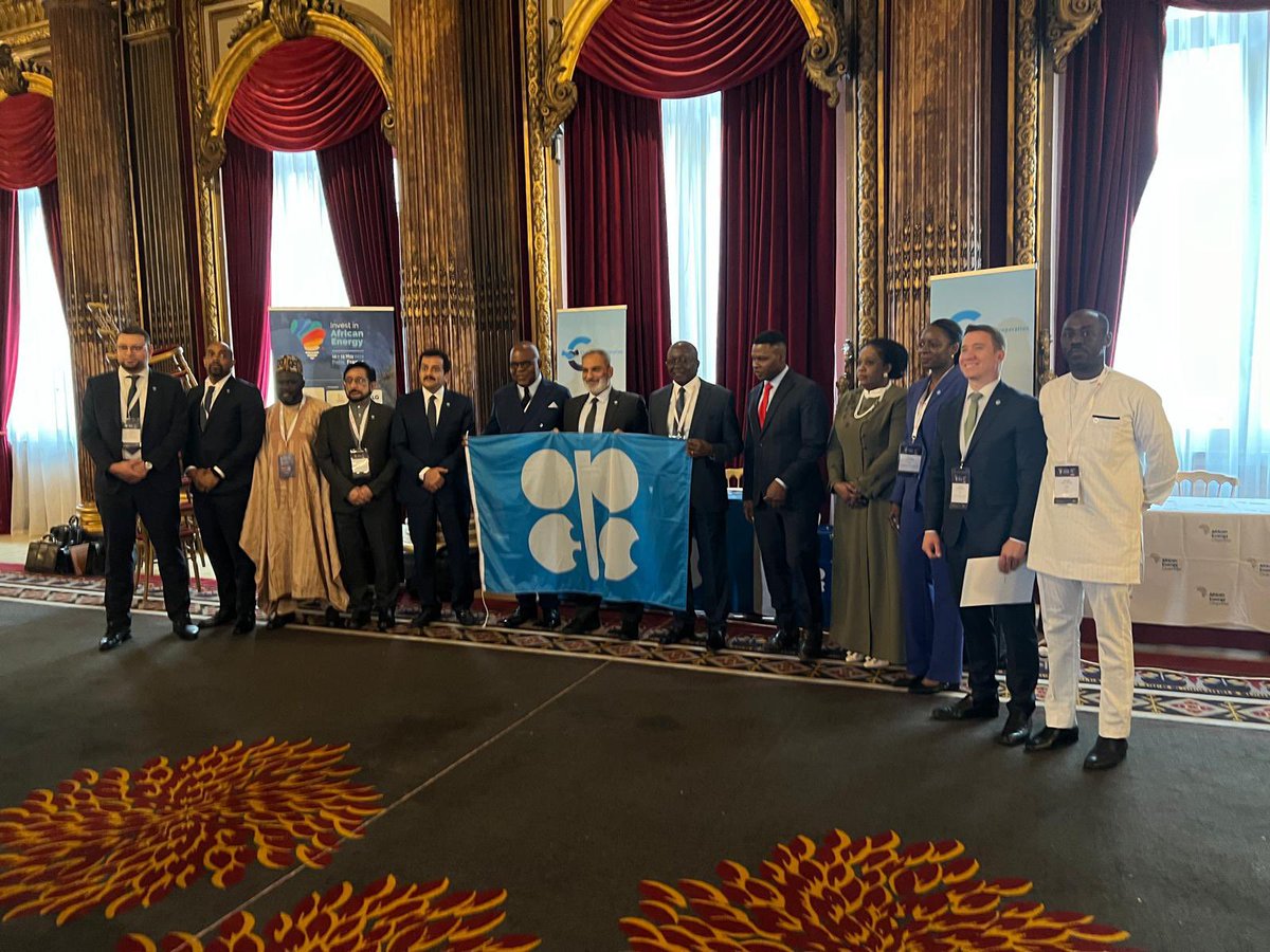 In PARIS, on the sidelines of the #InvestinAfricanEnergy Forum, OPEC SG HE #HaithamAlGhais met with HE Marcel Abeke, Gabon’s Minister of Petroleum and President of the OPEC Conference 2024, and HE Bruno Jean-Richard Itoua, Congo’s Minister of Hydrocarbons.

Their Excellencies