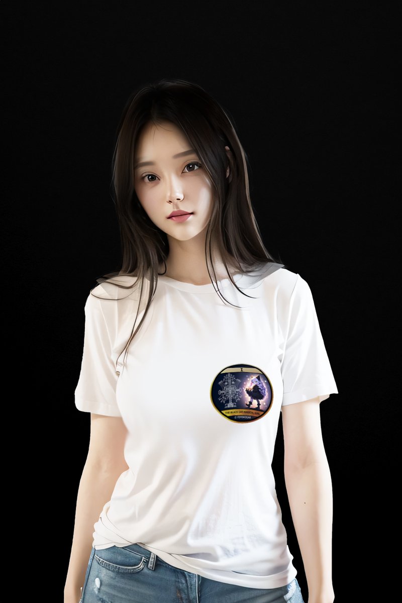Re_YT2023's tweet image. 問題を解消しつつAi Girlsの着用画像を作成しています。
★KOO★もチャレンジ！

#生成AI #FABE #union #AiGirls #AiKa #AiRi #ファッション #AIgirl #マジカル #アパレルブランド #FEMSKOGAR #Tシャツ #魔法 #コスプレイヤーさんと繋がりたい #地下アイドル