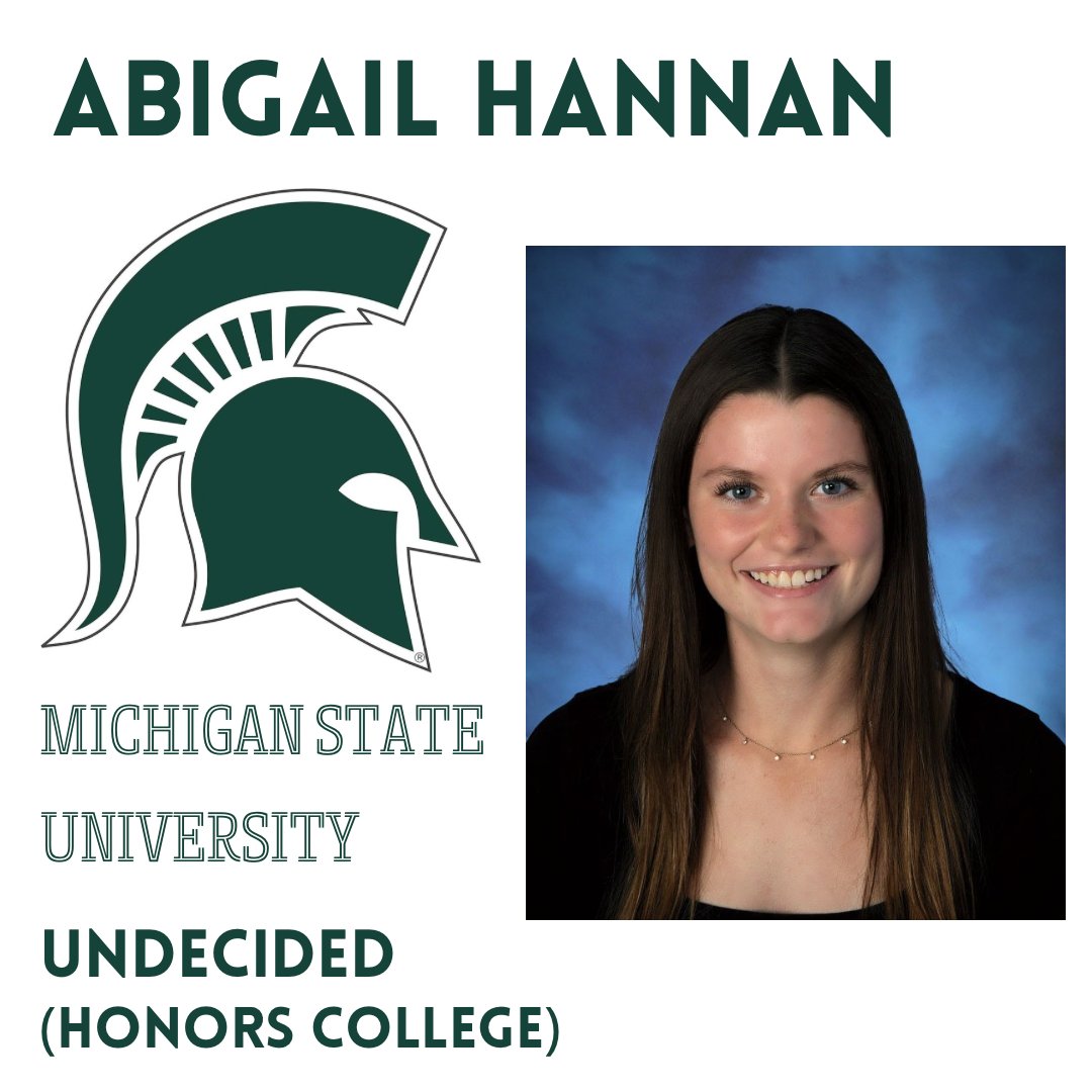 Celebrating our Class of 2024! #SeniorShoutOut #ndpseniors24 @msuhonors #msuhonors #SpartansWill @michiganstateu #GoGreen