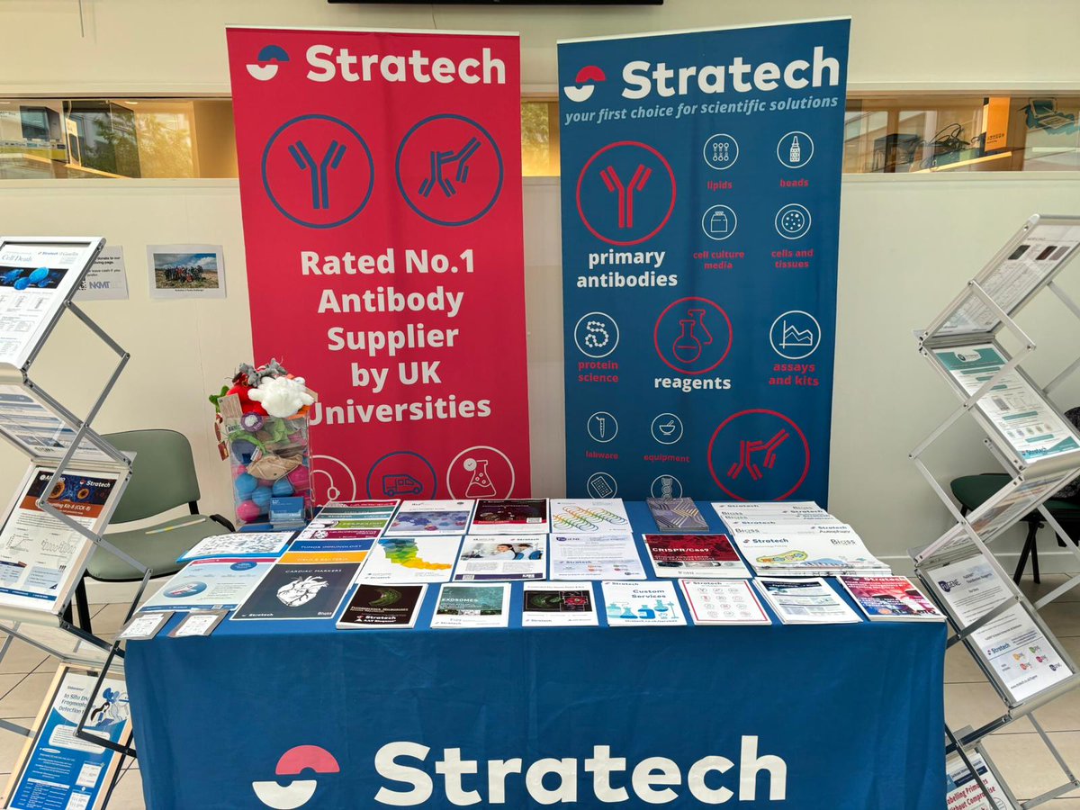 You can find @AnilStratech today @UoMSciEng @FBMH_UoM @Medicine_UoM at #Manchester Look how we can help you with your scientific #research plus there are goodies to win! #uommedicine #uombioscience #lifesciences #biosciences