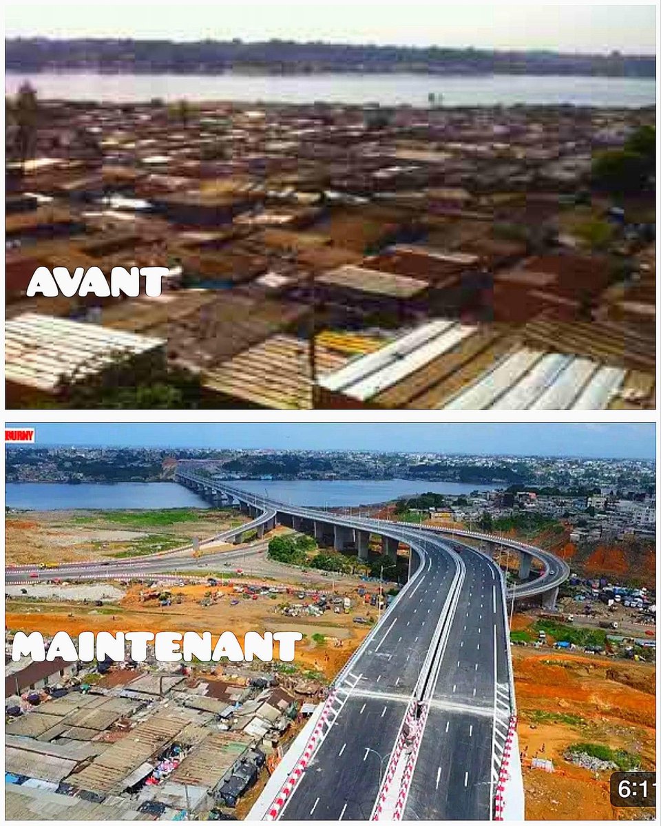 Monafrique8's tweet image. La Côte d&apos;Ivoire 🇨🇮 à Boribana : avant vs maintenant 👍💪

C&apos;est Qui Gbagbo ! 😂

#gouvci #infrastructure #developement #CIV225