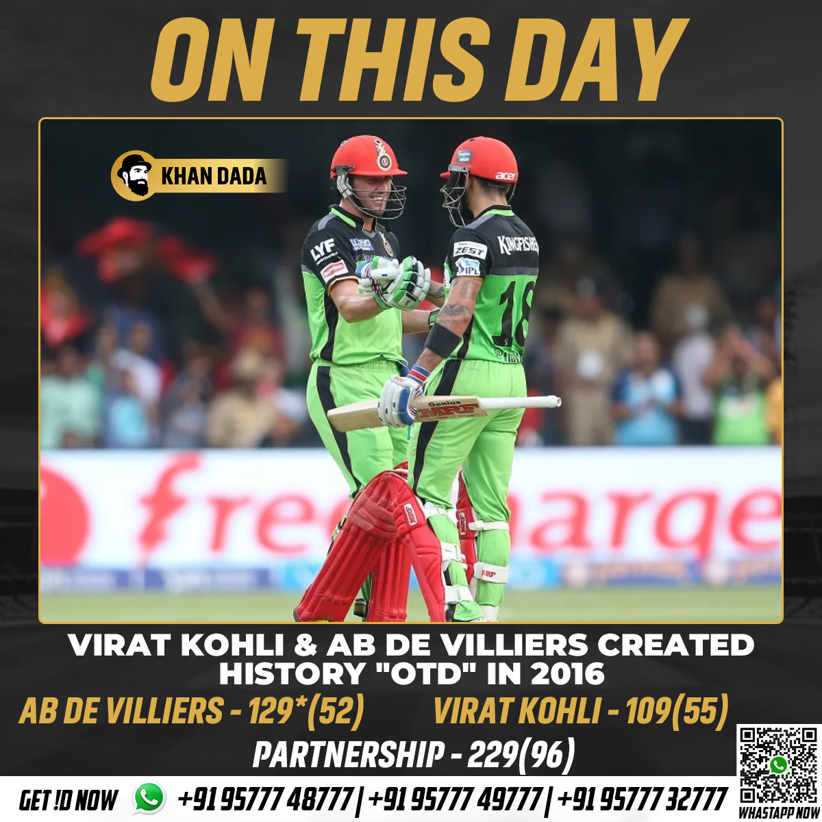 AB and Virat on this day 8 years ago added 229 from just 96 balls. They scored 112 runs from the last 5 overs, it was an absolute mayhem.🔥 #abdevilliers17 #ViratKohli #Varane #Supriya #IncomeTax #AnushkaSharma #Ahmedabad #Pune #BCCI #Martial #Andhra #Varanasi #PMModiNomination